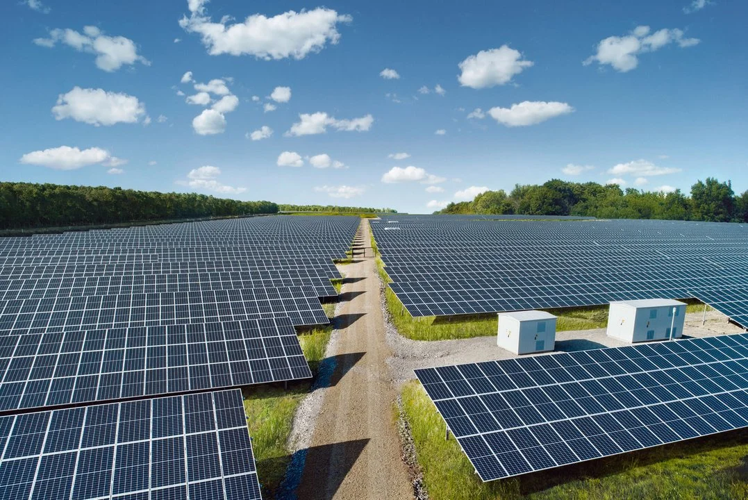 Rooftop solar array on a TANNY campus